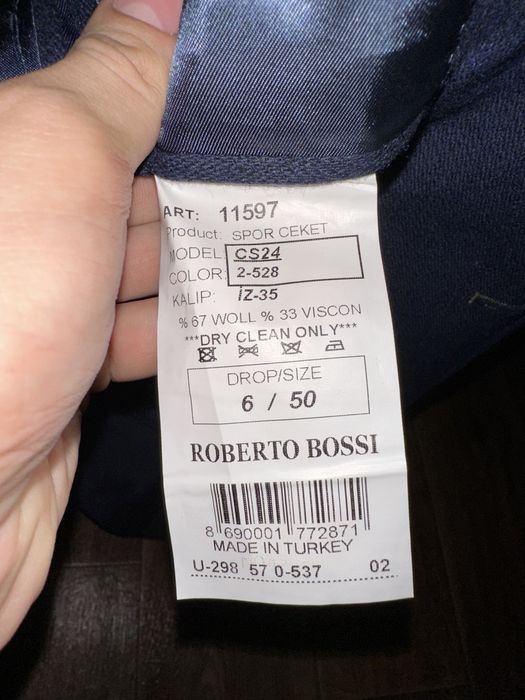 Новые пиджаки Roberto Bossi и Mexx