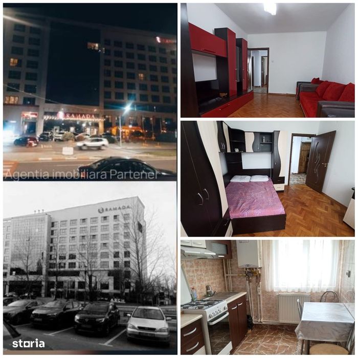 2 camere Calea Bucuresti , etaj 3 , finisaje medii / mobilat /centrala