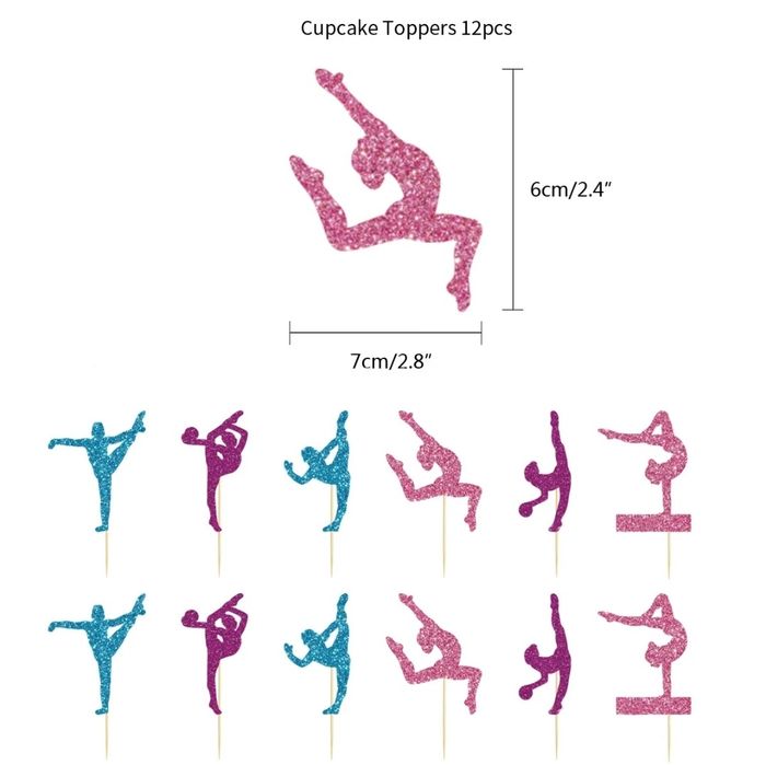 Украса за рожден ден"Художествена гимнастика" балони гимнастика/Балет
