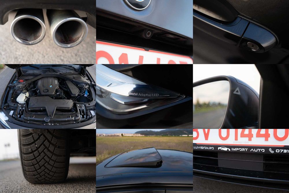 BMW Seria 3 F30 320d Facelift Automat Trapa LED Memorii Head Up 3 Butoane