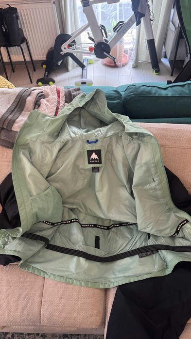 Costum Burton MEN'S RESERVE 2L JACKET - Jachetă hardshell - green/black L