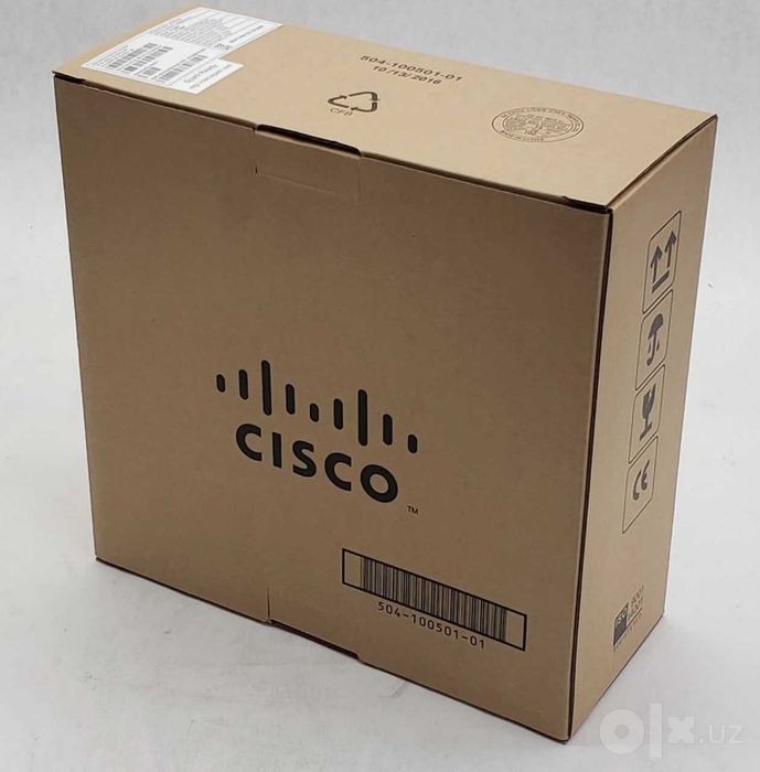 NEW. Cisco IP видеотелефон 2xGE RJ-45, LCD 800х480, CP-8865-W-K9,белый