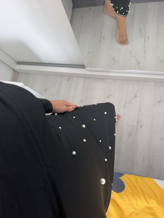 Rochie midi cu perle
