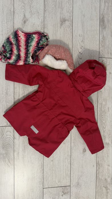 Куртка парка весенняя на девочку 98 см