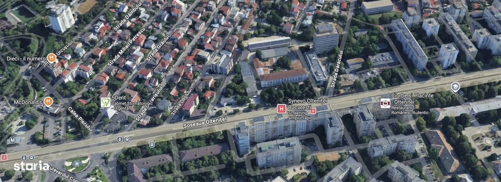 Zona Metrou Brâncoveanu sp 110 mp trafic intens