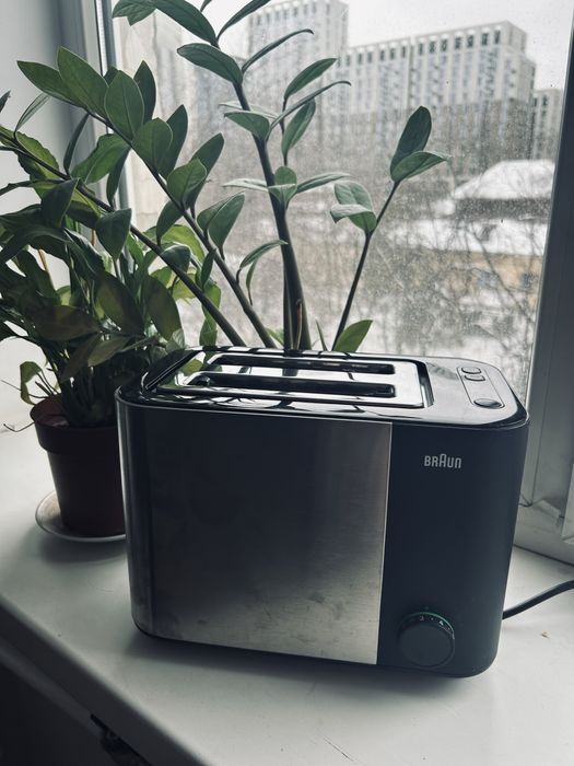 Тостер Braun HT5015BK – качество Braun и стильный дизайн