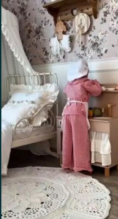 Ажурный мини ковёр в детскую