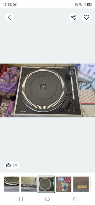 vand pickup deck stereo ziphona
Plus discurile