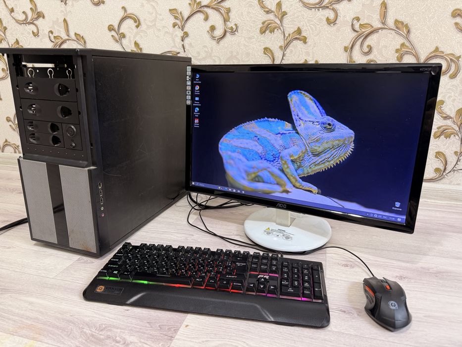 GTX1660 6GB|i5-4|8RAM|SSD256+HDD500GB игровой пк компьютер
