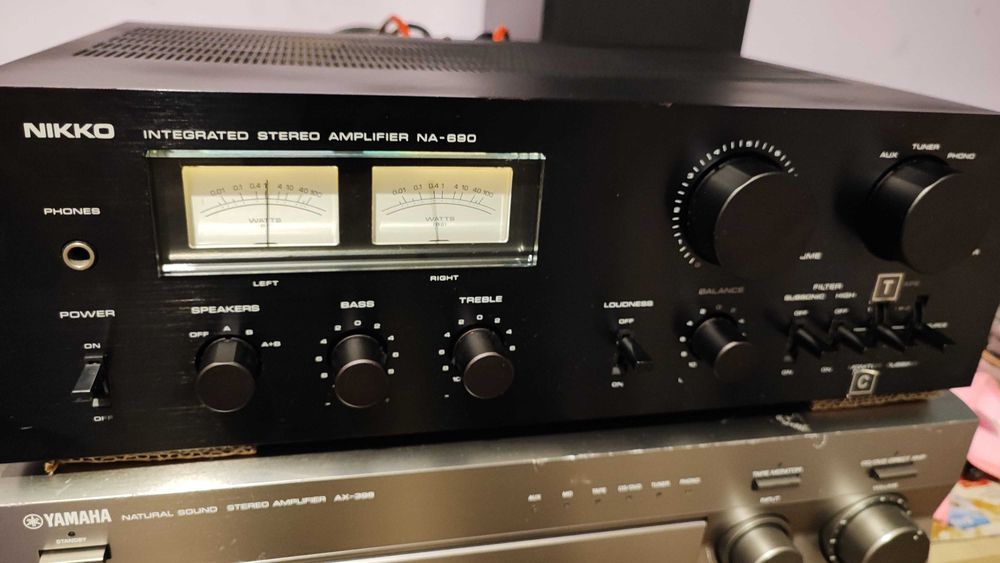 amplificator Sharp SM 30HB și Nikko NA-690