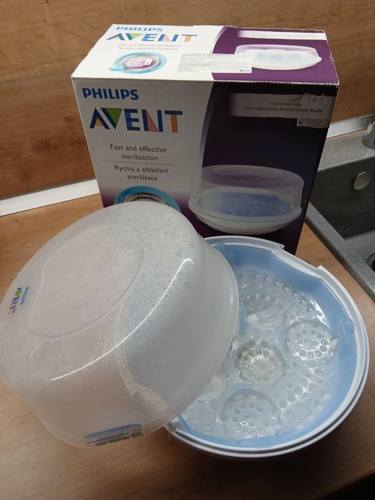 Стерелизатор за бебешки шишета за микромълновя фурна  Philips Avent