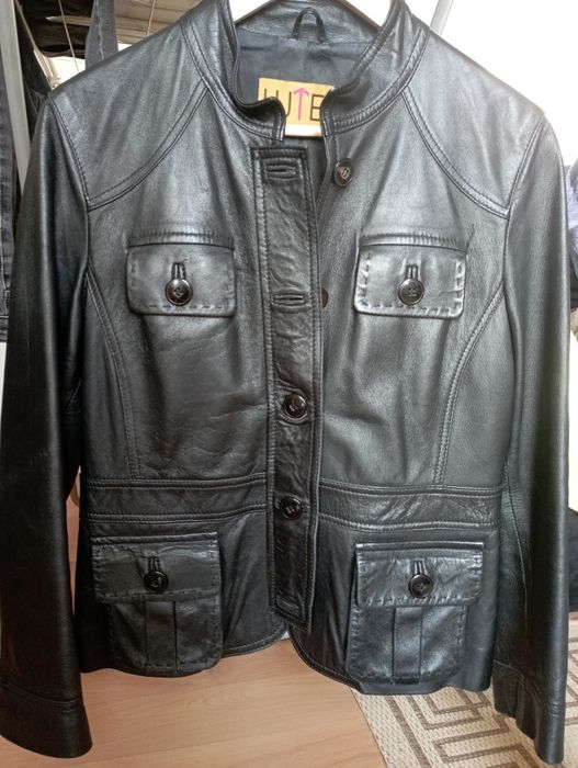 Дамско  яке  от телешка кожа