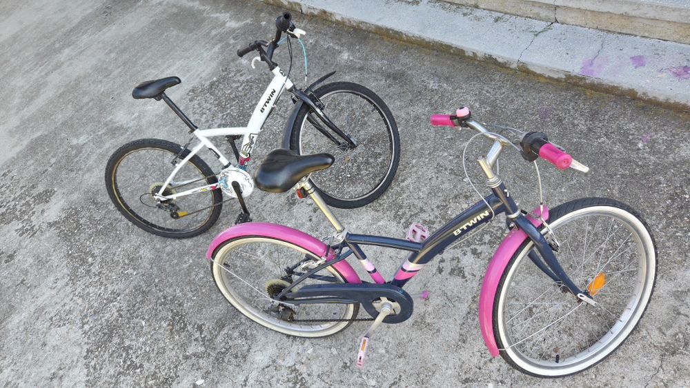 De vanzare 2 biciclete copii 6 - 10 ani decathlon
