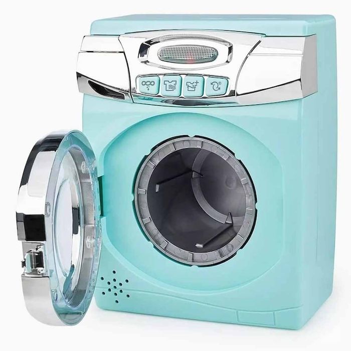 Детски комплект за пране, Пералня, Ютия, Аксесоари, Светлини, Звуци