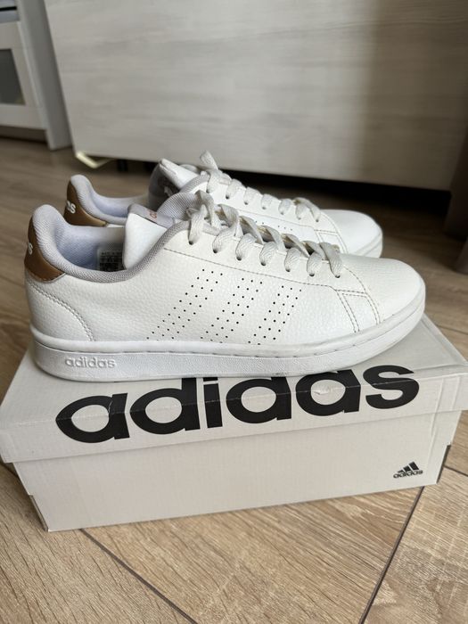 Кеды Adidas кожаные