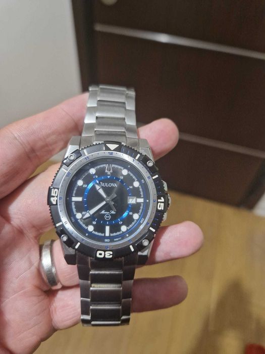Ceas Bulova Marine Star, 98B177, bratara otel