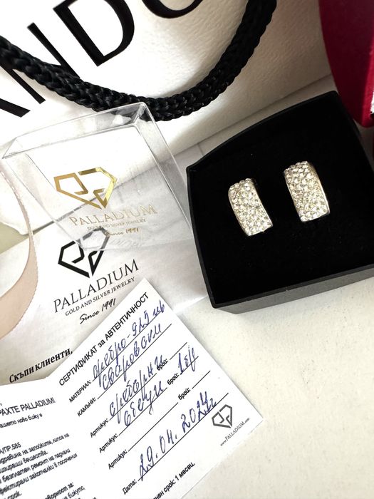 обеци Pandora, гривна Daniel Klein