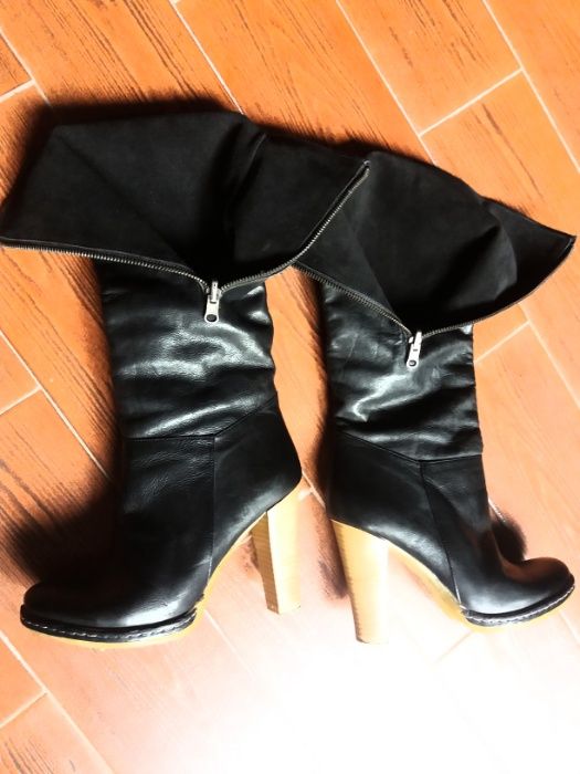cizme elegante piele naturala impecabile