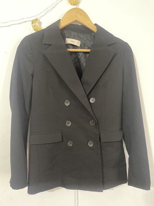 Mango двубортный классический пиджак