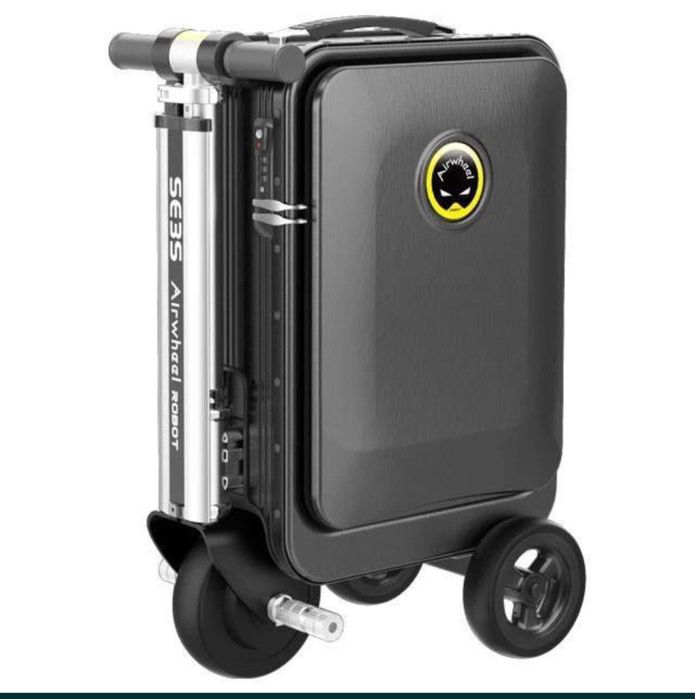 Электрический чемодан самокат