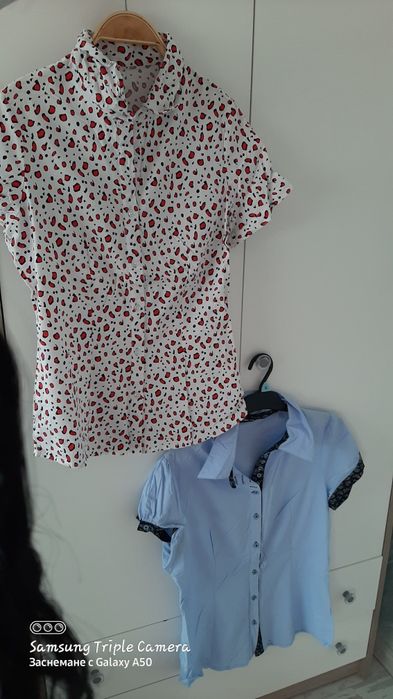 Лот  2бр дамски ризи