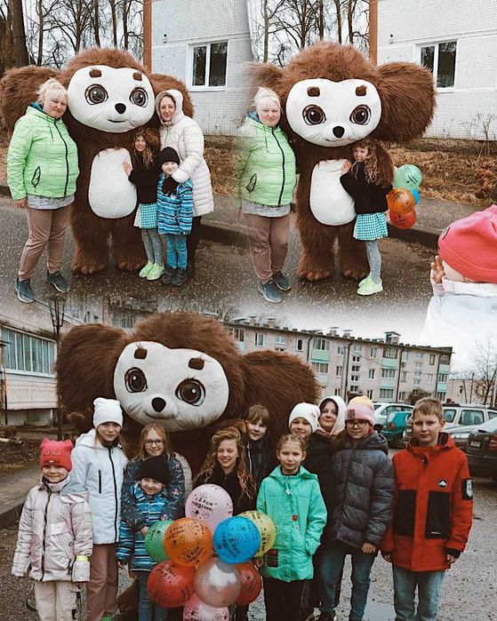 Аниматор чебурашка детское поздравление