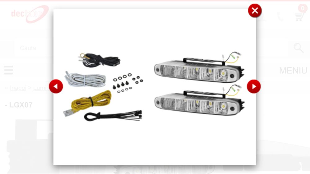 Lumini de zi universale - DRL Dectane Germany / proiectoare Logan