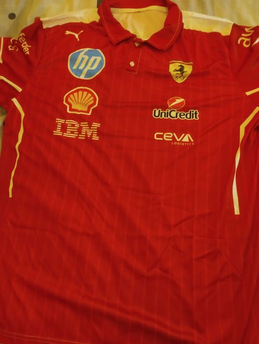 Тениска с яка Ферари Ferrari