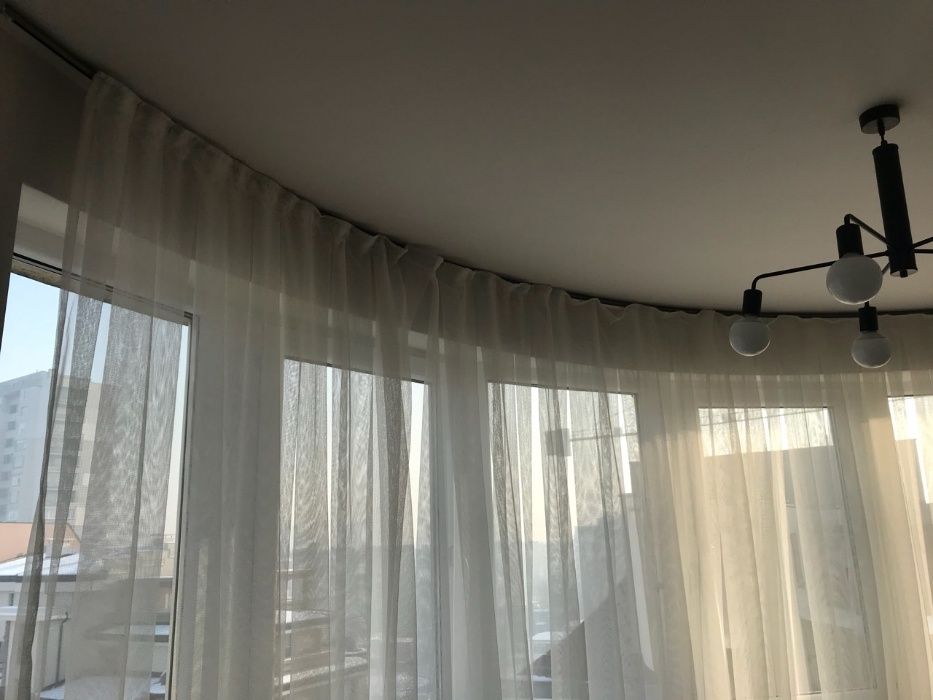 ОГЪНАТИ /извити/ КОРНИЗИ. Тръбни корнизи на производителя GARDINIA