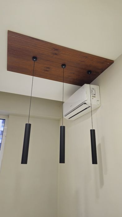 Стильный светильник на МДФ-панели в стиле Loft