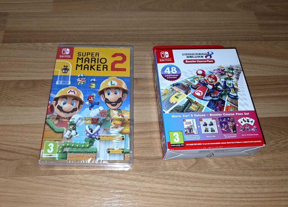 Super Mario Maker2 NintendoSwitch/Kart8 Deluxe Booster Course Pass DLC