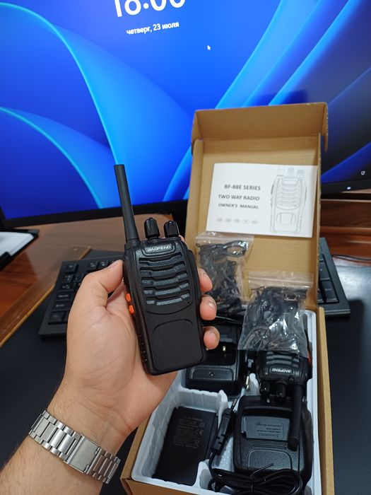 Ratsiya Baofeng 88E — PMR standarti bo‘yicha professional aloqa qurilm