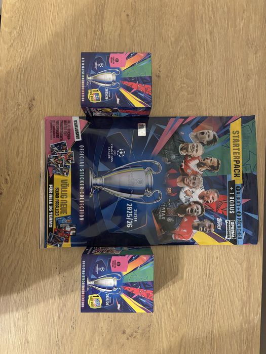 Стикери Topps Champions league 2025/26