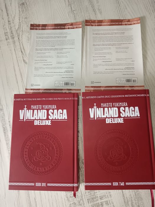 Vinland saga deluxe edition Vol 1, Vol 2