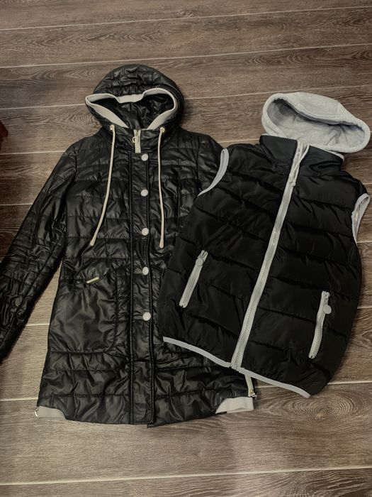 Куртка и жилетка