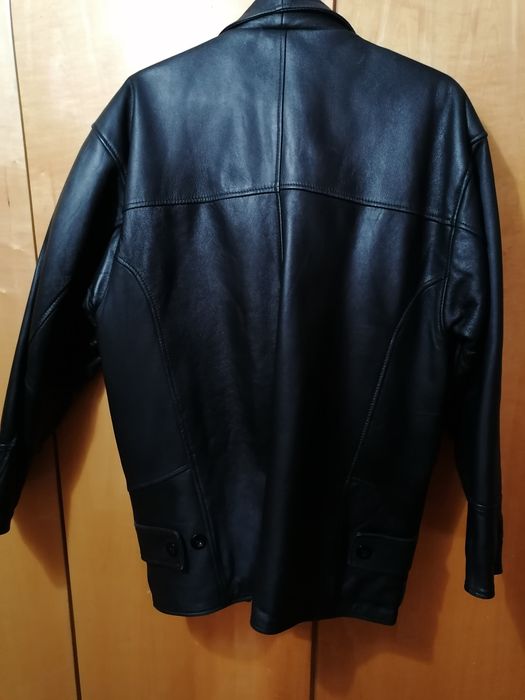 Geaca din piele de vitel - NOUA, marimea XL