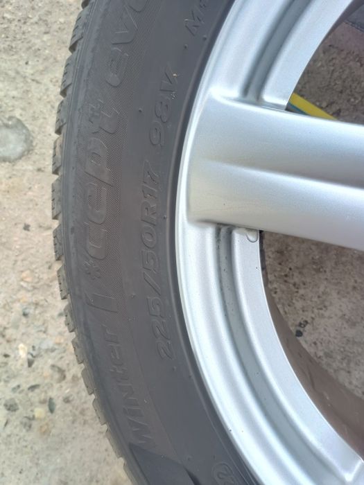 Jante enzo r17 cu anvelope