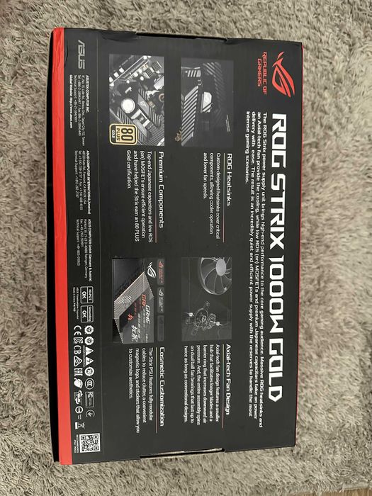 ASUS ROG Strix 1000W Gold — Захранване