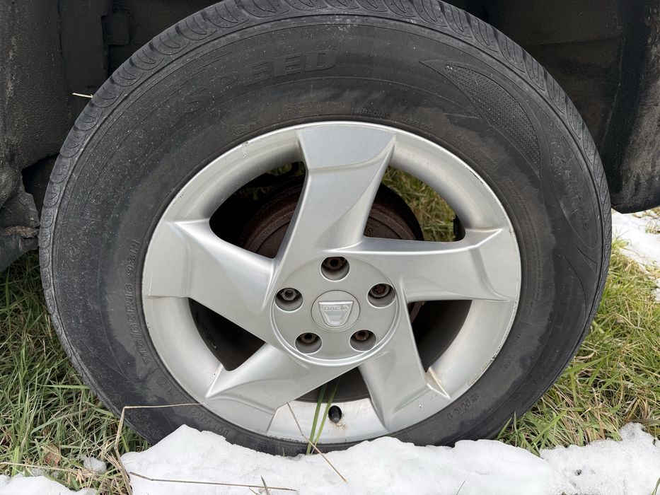 Vand 4 roti/jante aliaj Dacia Duster 2010/2024 215/65/16-5*114.3