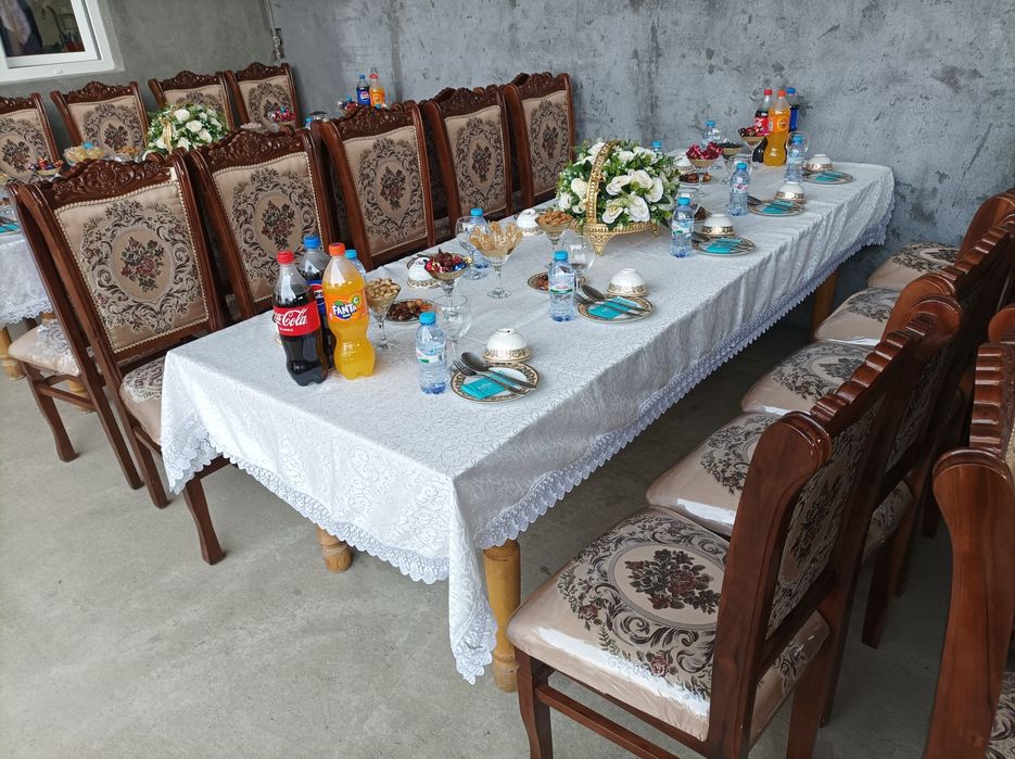 24/7 Prokat stol stul pasuda. Zontik shatyor.