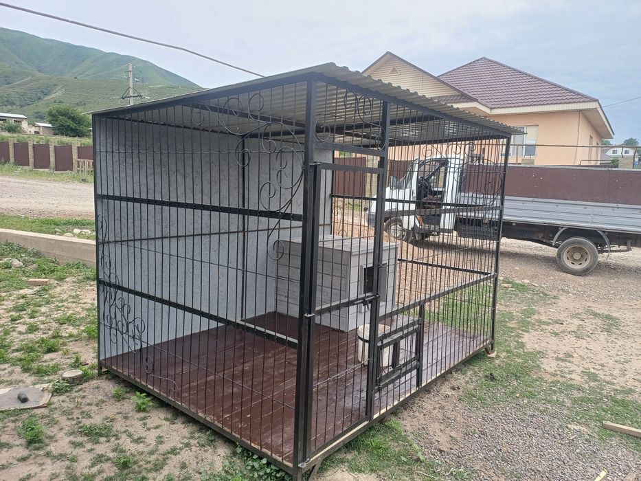 Вольер для крупных пород собак