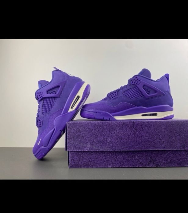 Jordan 4 Nigel sylvester purple