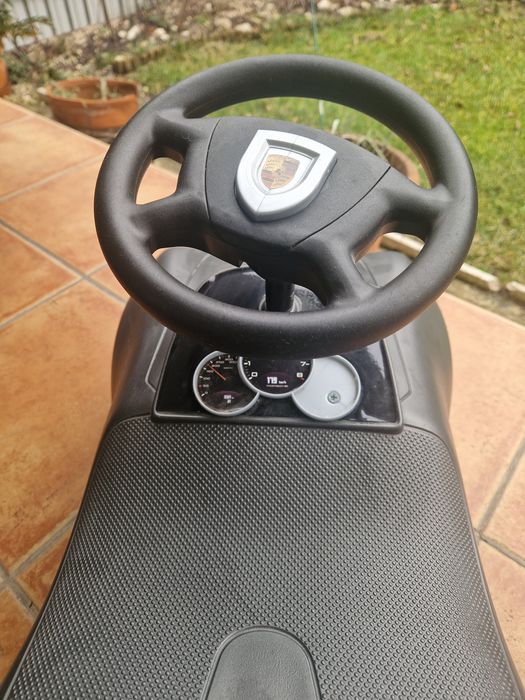 Masinuta Ride-on Big - Baby Porsche, gri