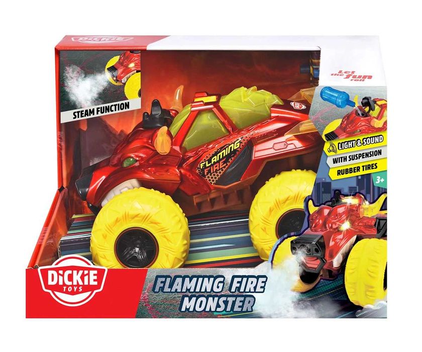 Кола с пара звук и светлини Огнено Ледено чудовище Бъги - 2 вида