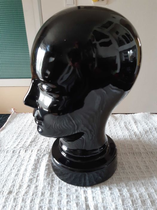 Suport palarii, peruci, cap din portelan, made Germany, seria 701