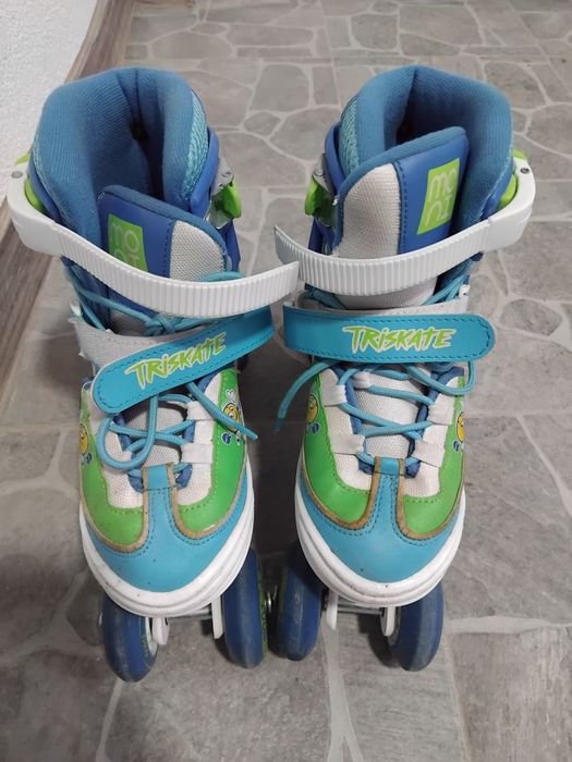 Детски  сини ролери