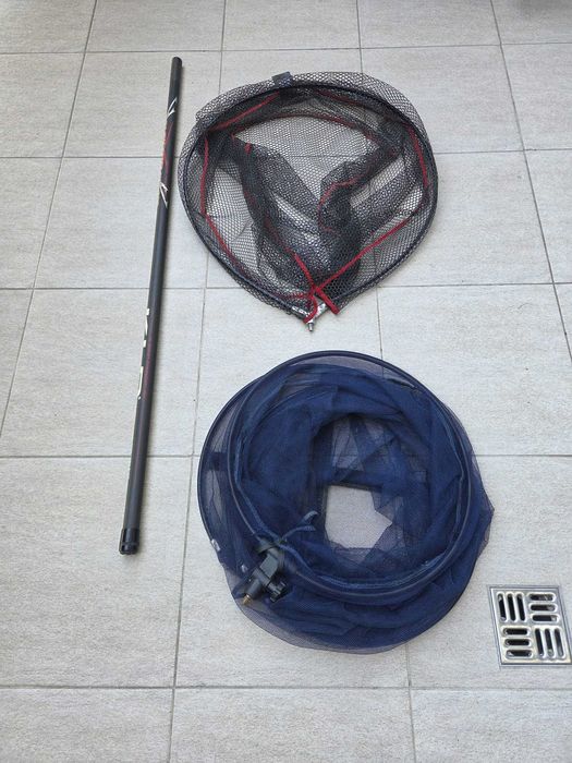 Vand minciog si sac retinere cu coada Pescuit la feeder