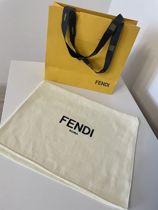 Брендовый пакет и пыльник Fendi