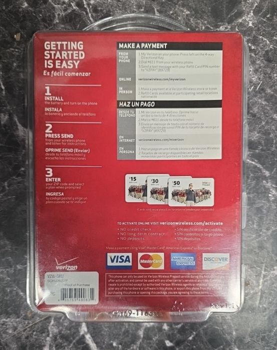 продается Samsung verizon Gusto 1