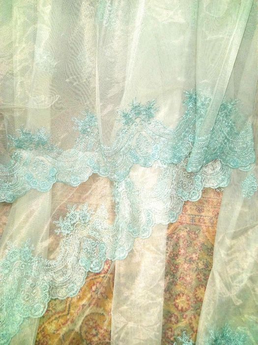 Комплект штор с тюлью